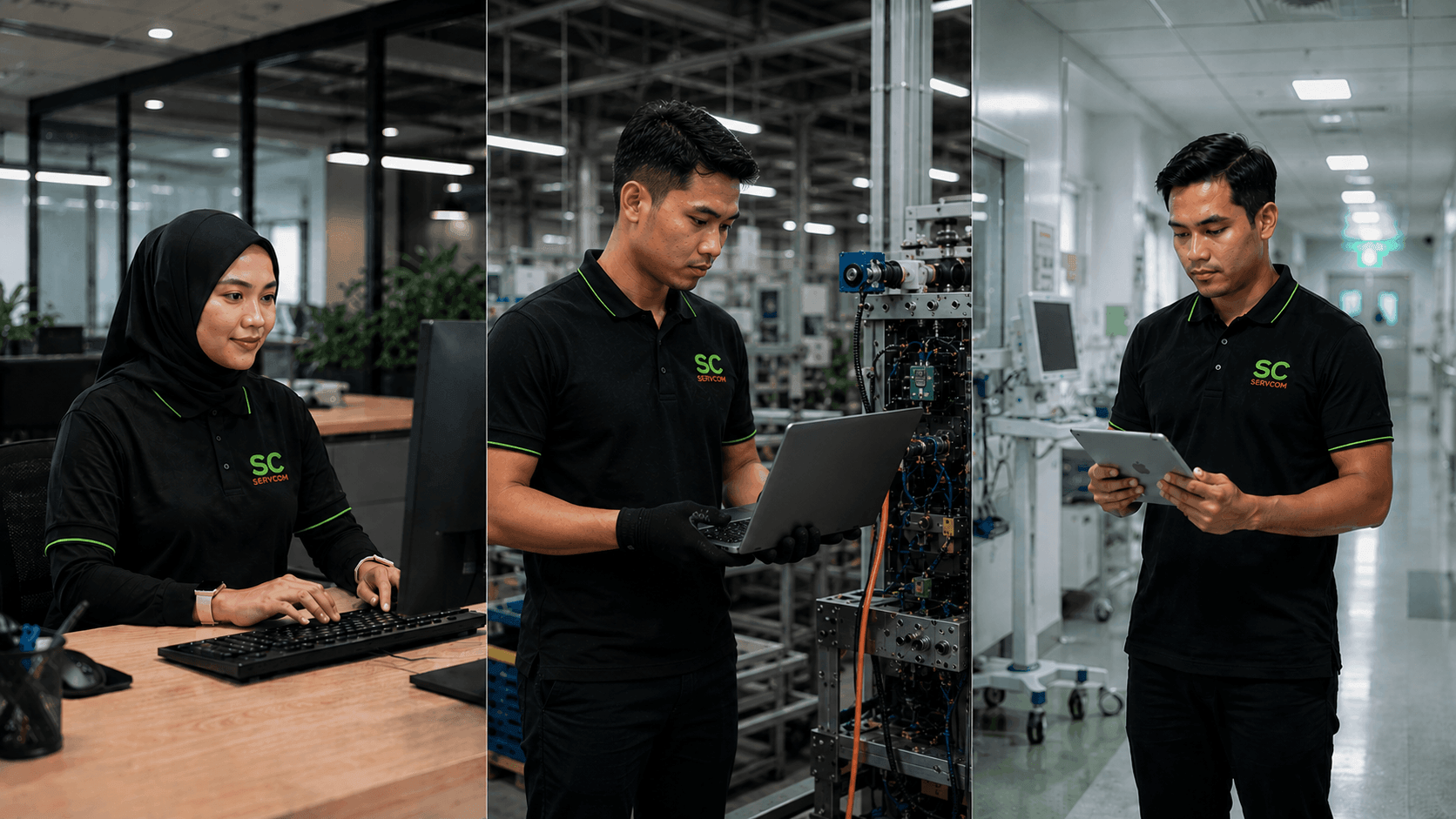 IT Support Malaysia engineers serving office manufacturing healthcare and retail businesses