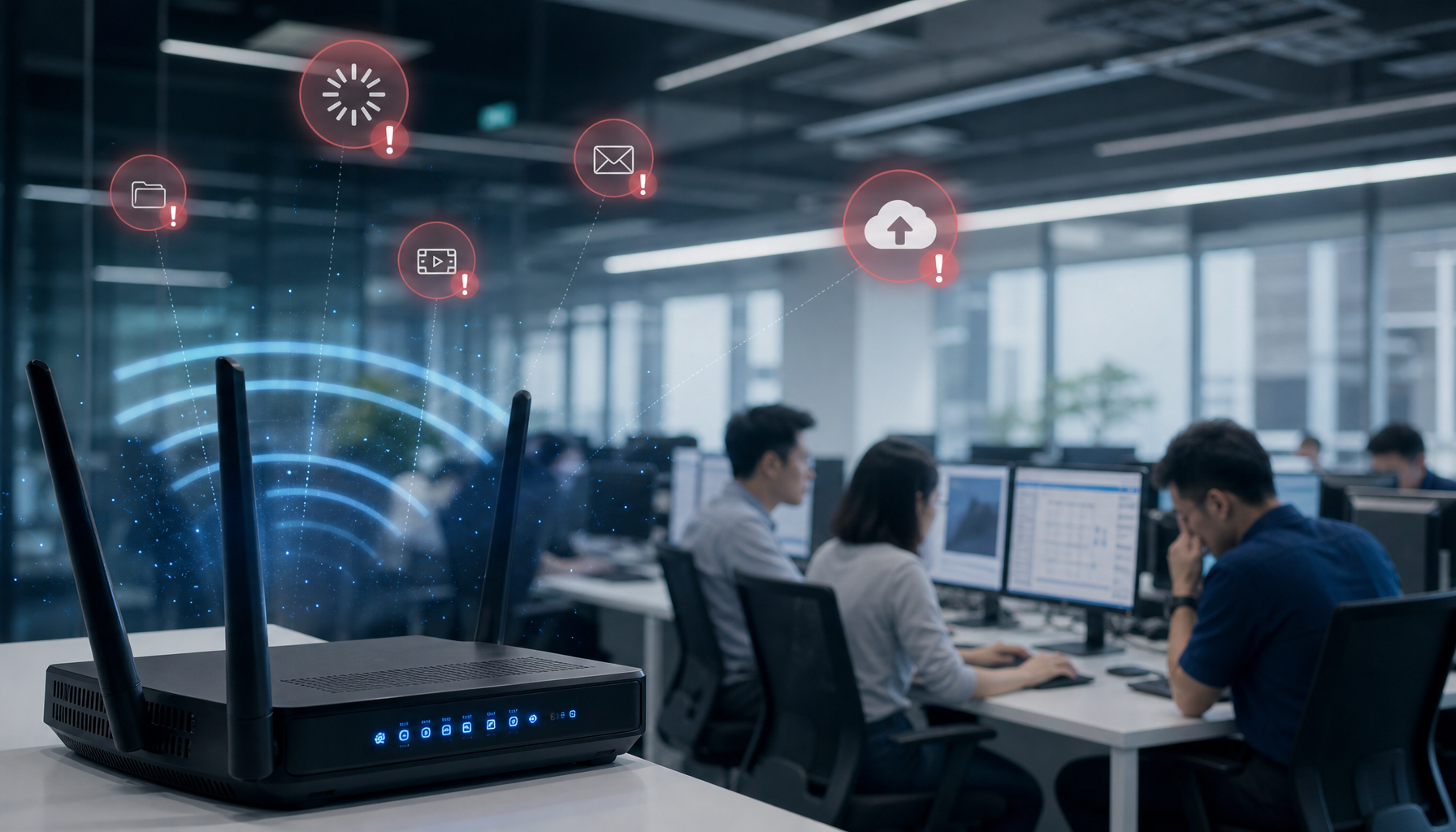 Network slowdown troubleshooting Malaysia - why your office slows at 10 AM